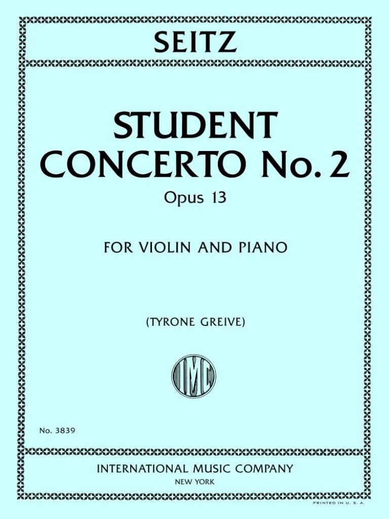 Student Concerto No. 2, Op. 1